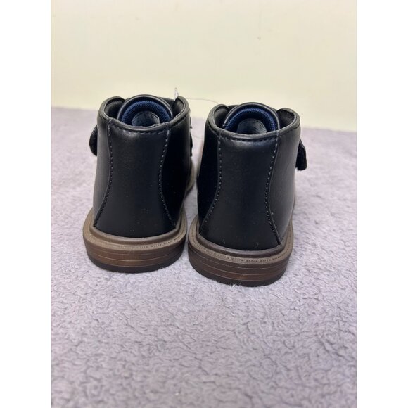 Harvest Land Boys' black leather dress boots size 6 - Picture 4 of 8